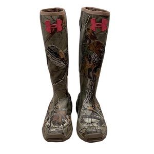 Women’s Under Armour Mud Hawg Real Tree Hunting Boots Size 6